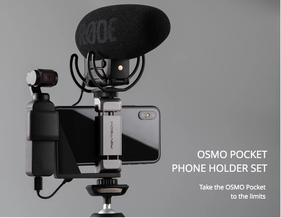 dji osmo pocket อุปกรณ์เสริม หนีบมือถือ